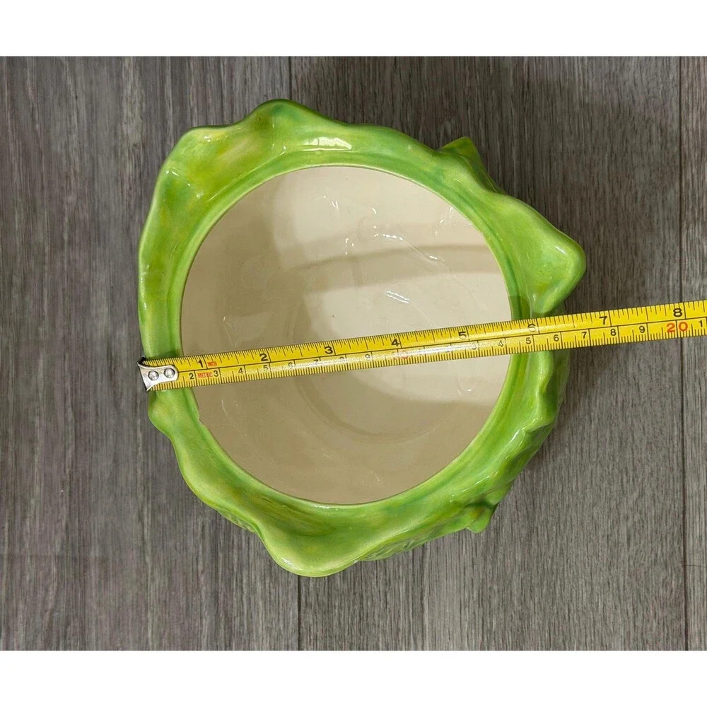 Vintage Holland Mold Bake & Serve Cabbage Tureen with Lid  (Chipped)